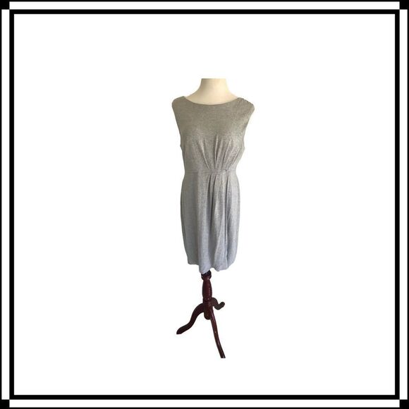 EUC! Massimo Gray Sheath, Knit Dress, Size Large - Picture 1 of 3